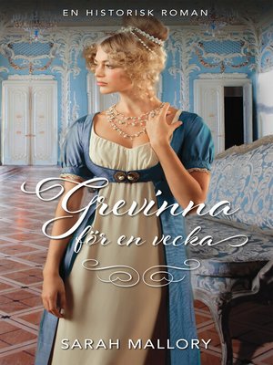 cover image of Grevinna för en vecka
